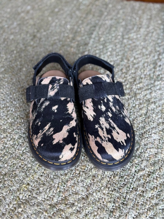 Dr. Martens Other - Dr. Martens Jorge II Hair-On Cow Print Slingback Mules, Men’s 10